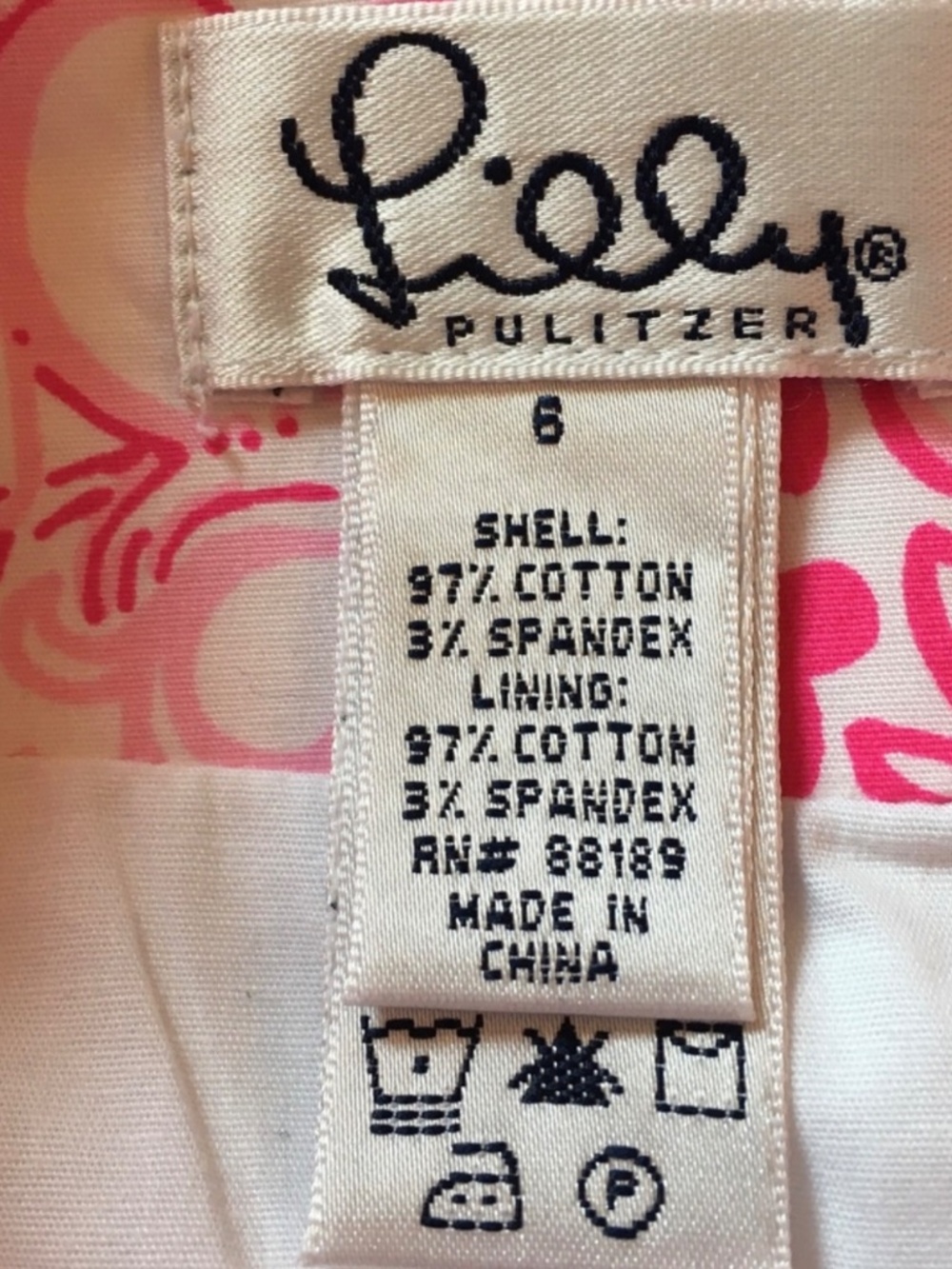 Lilly Pulitzer Pink Floral-Print Mini Skirt - Picture 5 of 5